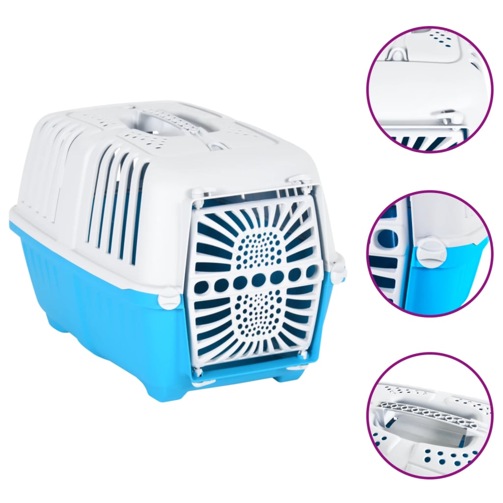 Reismand 48X31,5X33 Cm Polypropeen Wit En Blauw